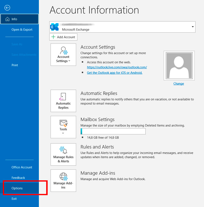 outlook calendar time zone