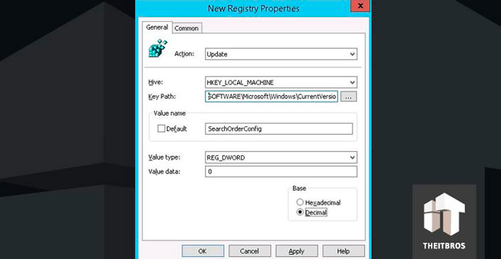 gpo registry key