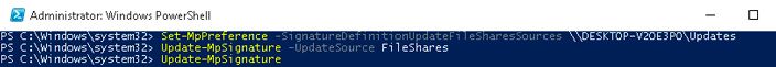 disable defender windows 10 powershell