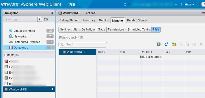 vmware mount shared folder