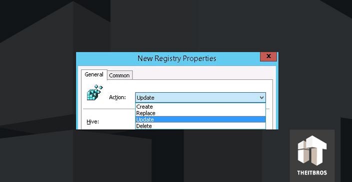 group policy add registry key
