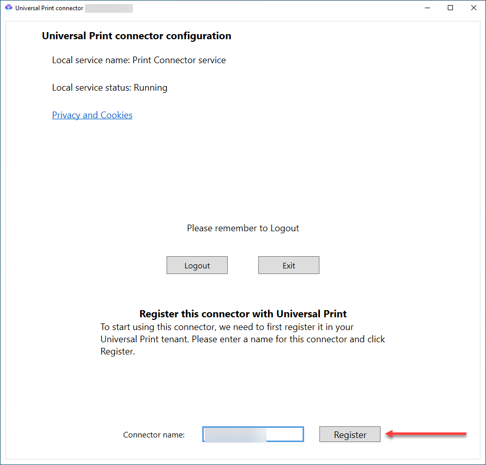 azure universal print connector