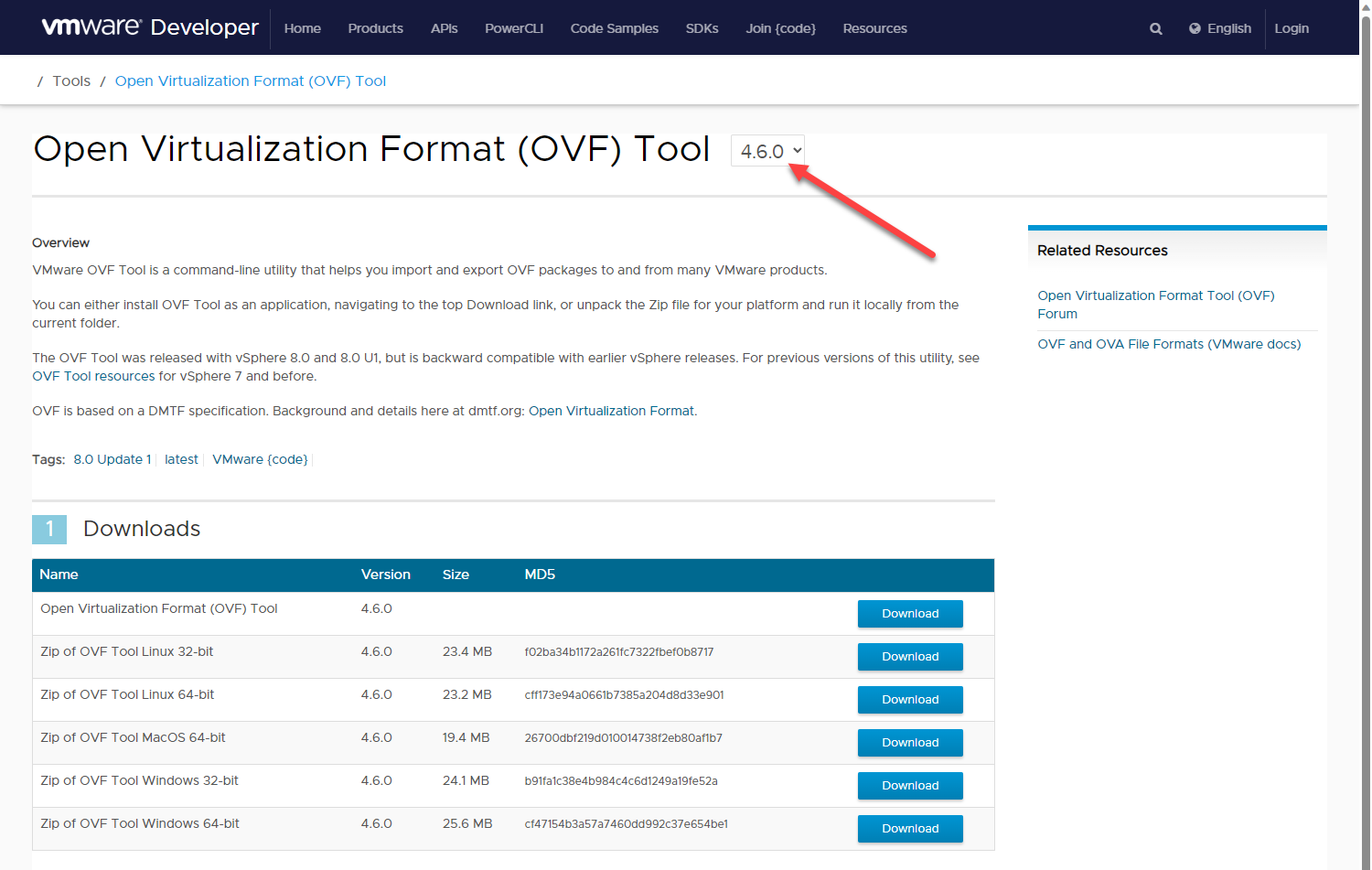 vmware ovf tool