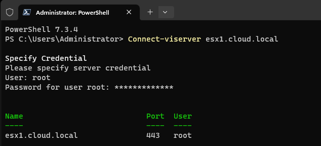 vmware esxi backup configuration