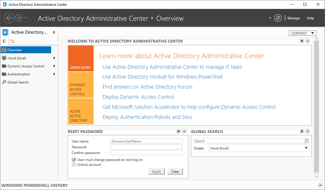 adac active directory