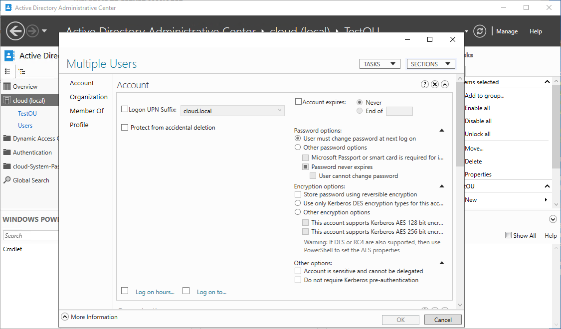 install active directory administrative center