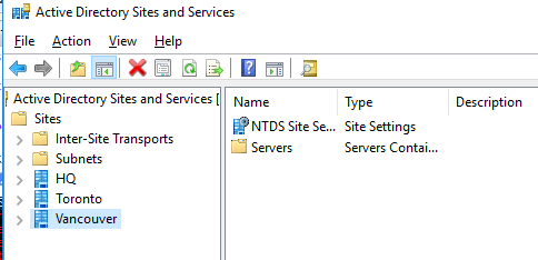 active directory sites and services best practices