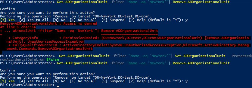 active directory ou structure