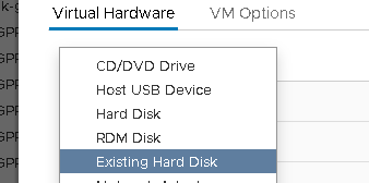 shared disk vmware