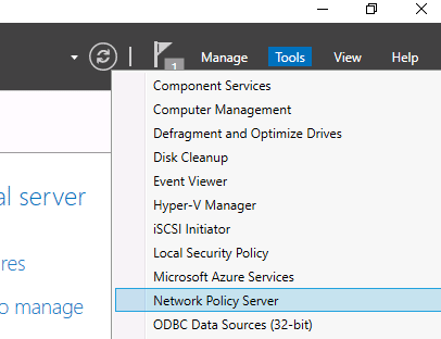 windows radius server