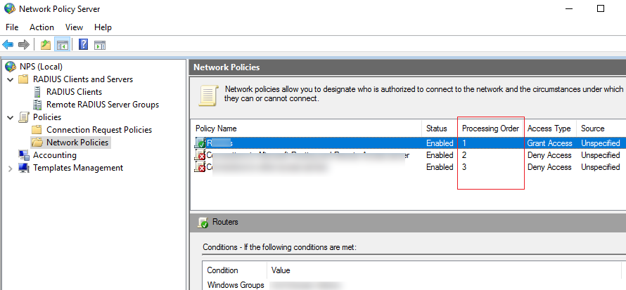 how to configure radius server