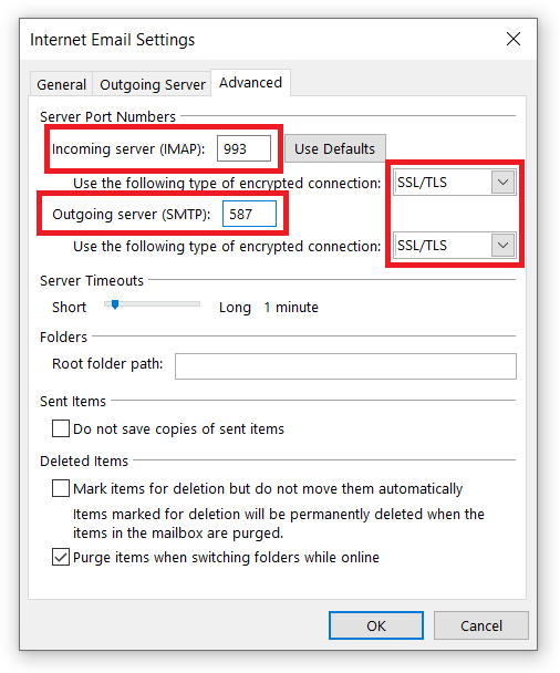 outlook cannot add gmail account