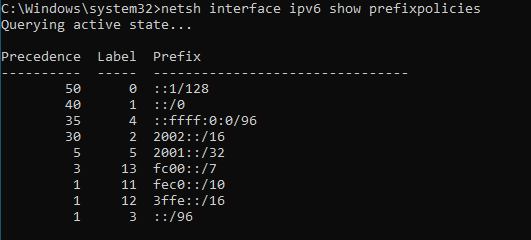 ping force ipv4