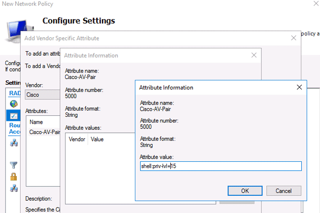 setup radius server