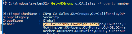 active directory groups examples