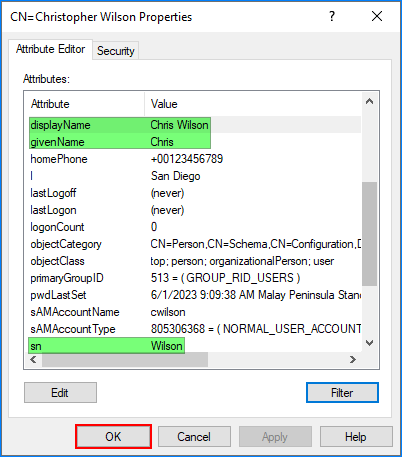 change user logon name active directory