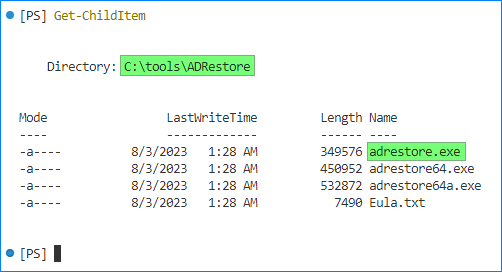 how to restore deleted user from active directory