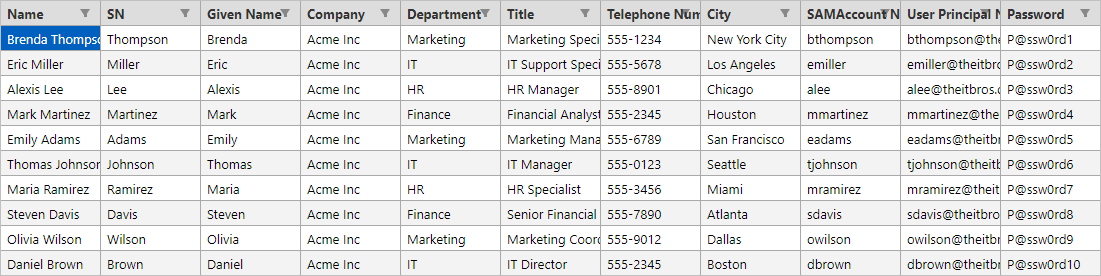 import ad users from csv