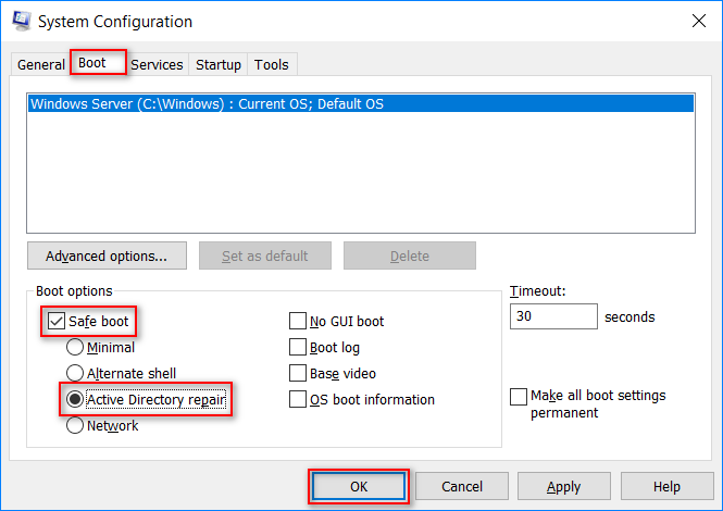 how to restore domain controller from backup