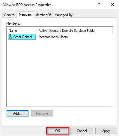 gpo add user to remote desktop group