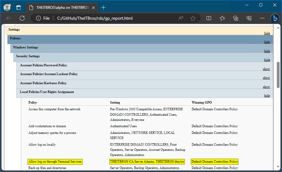 to sign in remotely you need the right to sign in through remote desktop