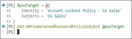 active directory lock account after failed logon