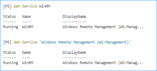 get-service powershell