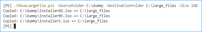 powershell loop through all files in directory and subdirectories