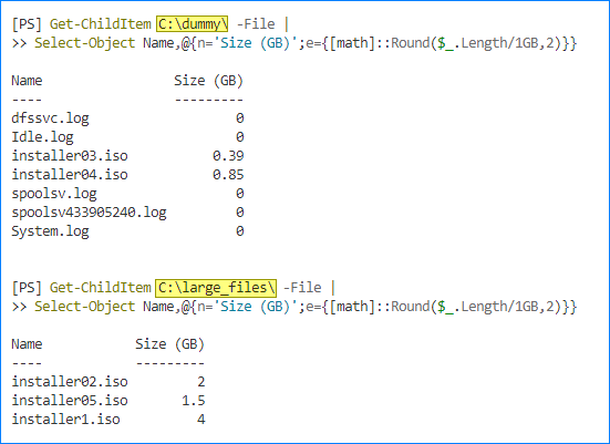 powershell foreach file in folder and subfolders