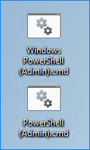 powershell script run as admin