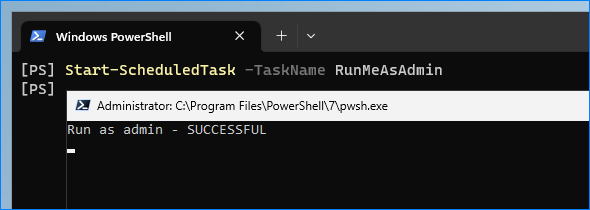 how to run script in powershell as admin