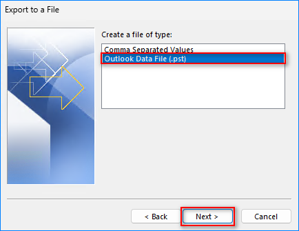 how to share pst files to the public