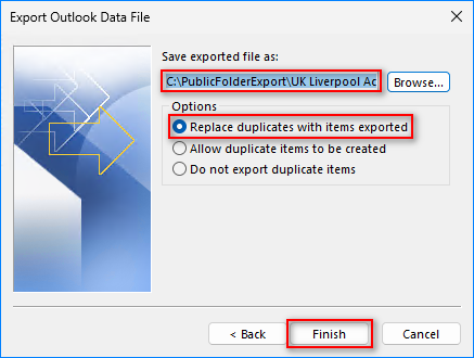 exchange export to pst