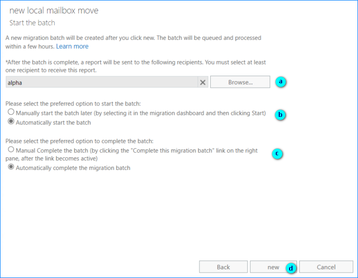 move resource mailbox to different database