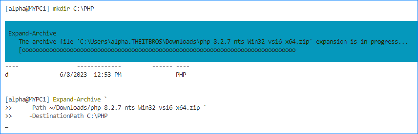 phpmyadmin on iis