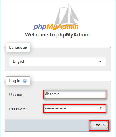 localhostphpmyadmin