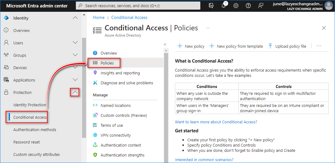 office 365 conditional access