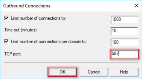 smtp virtual server iis configuration