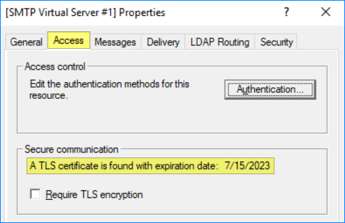 setup iis smtp relay