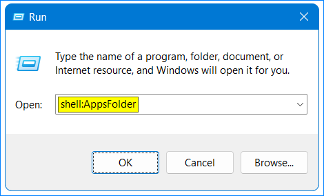 windows list installed programs