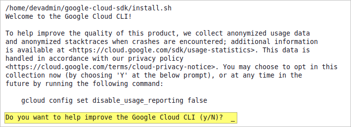 authorize google cloud cli