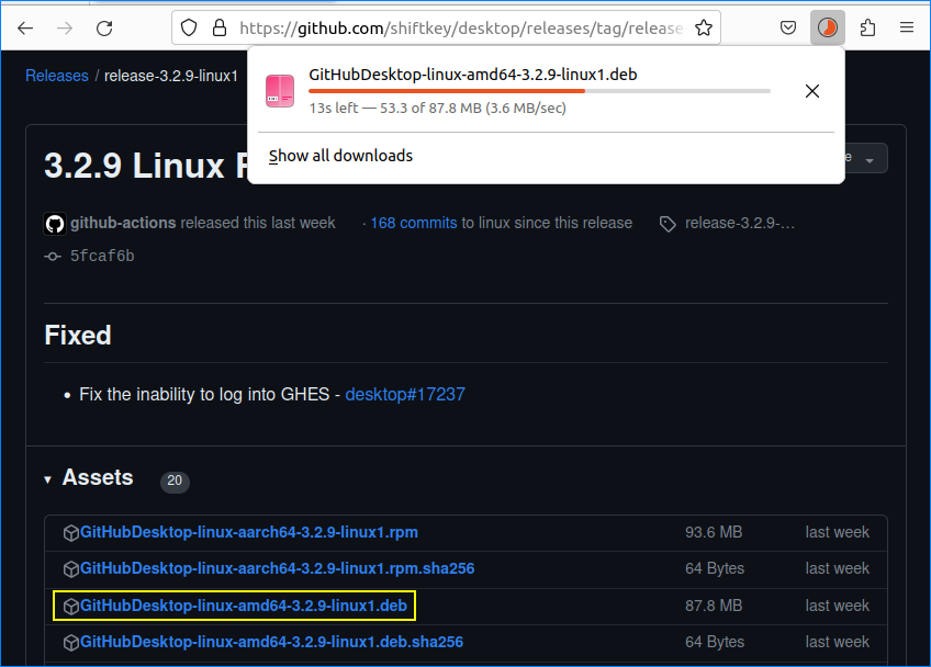 github desktop ubuntu 22.04