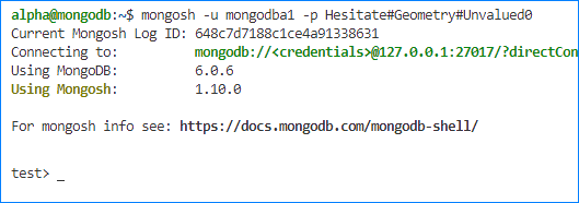 mongodb install ubuntu 22.04