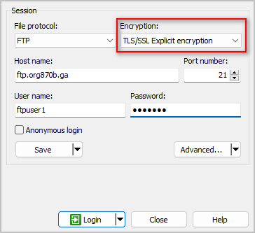 Enable SSL Encryption