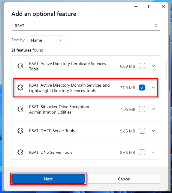 install active directory module powershell