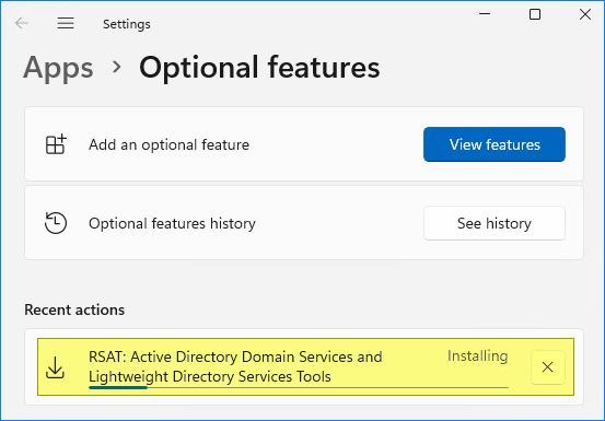 import active directory module