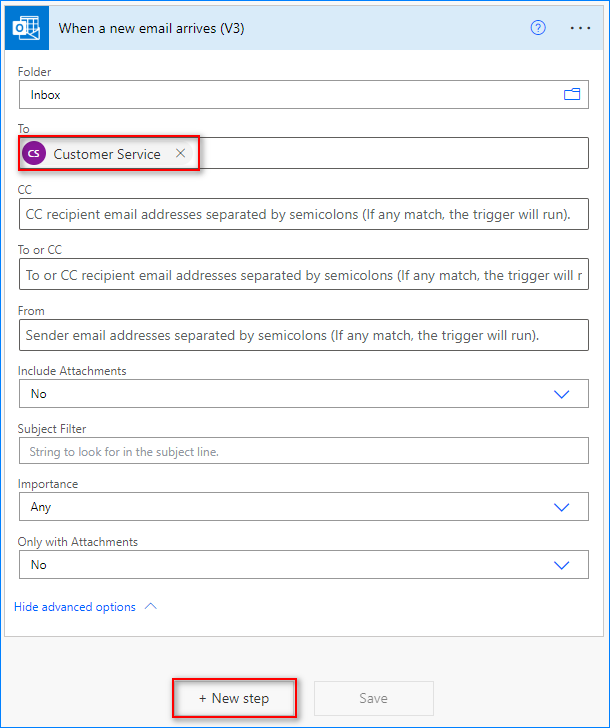 using power automate