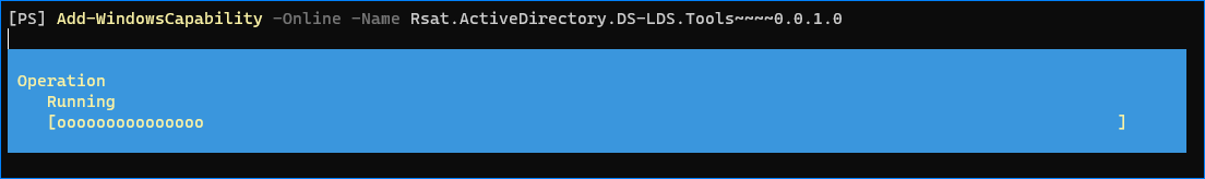 powershell import active directory module