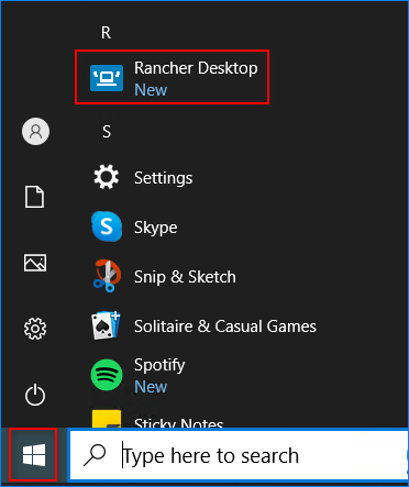 docker rancher desktop