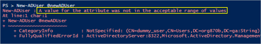 username attribute active directory